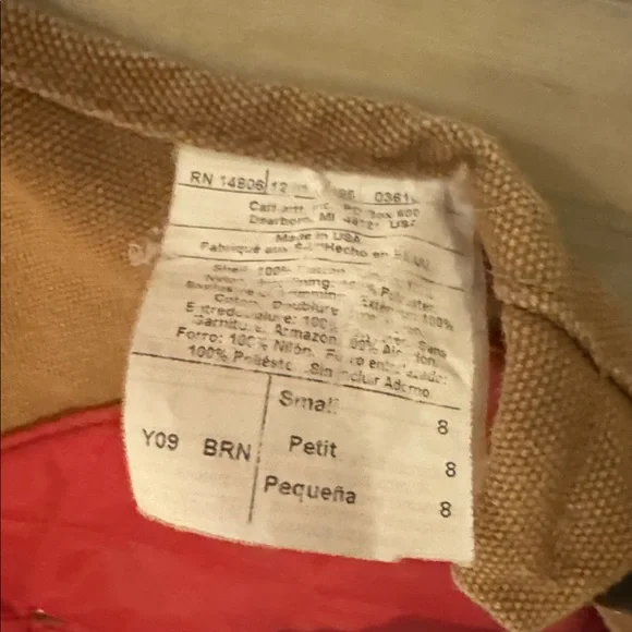 Carhartt Bibs Youth Small - Picture 2 of 4